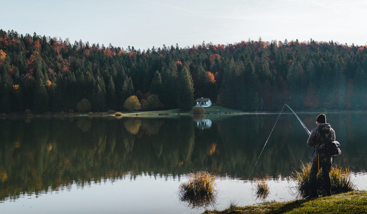 spinnfiske från land